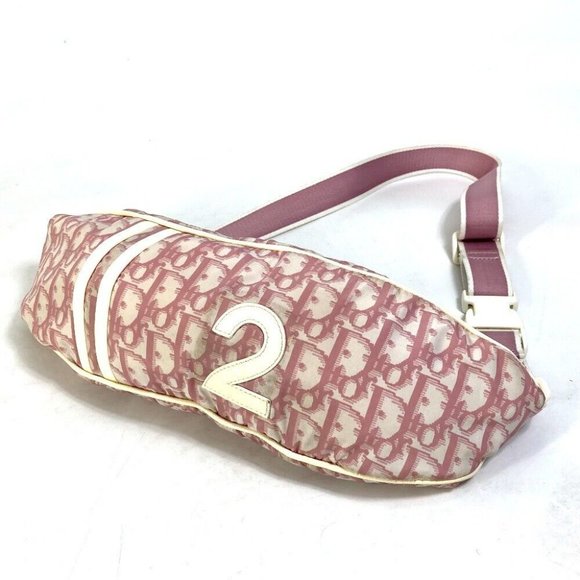 AUTHENTICITY GUARANTEED Dior Shoulder Bag Trotter NO2 waist pouch bag body bag - Picture 1 of 15